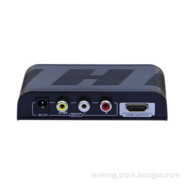 AV to HDMI 1080p converter with HDMI PAL and NTSC conversion